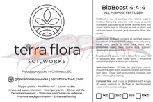 Load image into Gallery viewer, Terra Flora Organics BioBoost 4-4-4 All Purpose Fertilizer (1kg bag)
